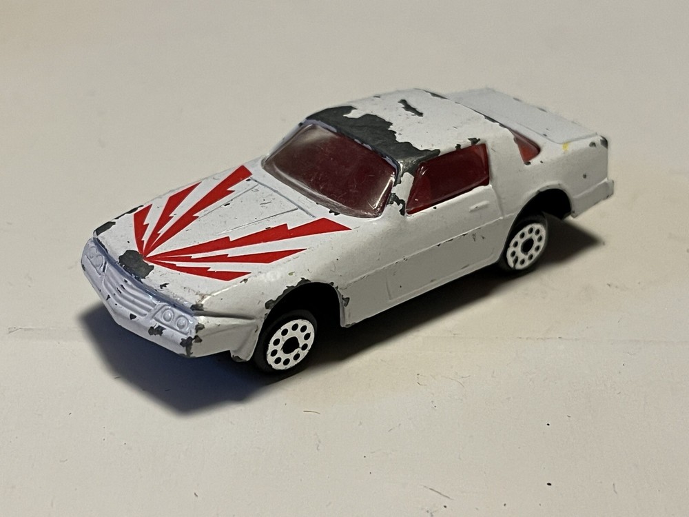 Vintage Zylmex Zee Toys Diecast Toy Car Model D93 White