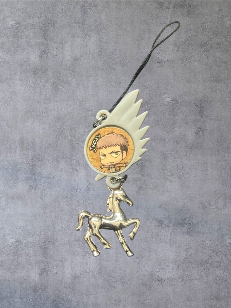 Jean Kirstein Attack on Titan Keychain Strap T-ARTS From Japan — US SELLER