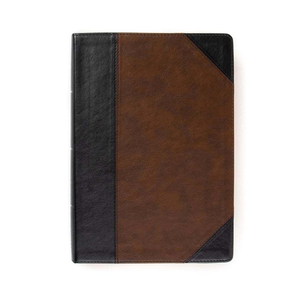 KJV Super Giant Print Reference Bible, Black/Brown by Holman Bible Holman Bible