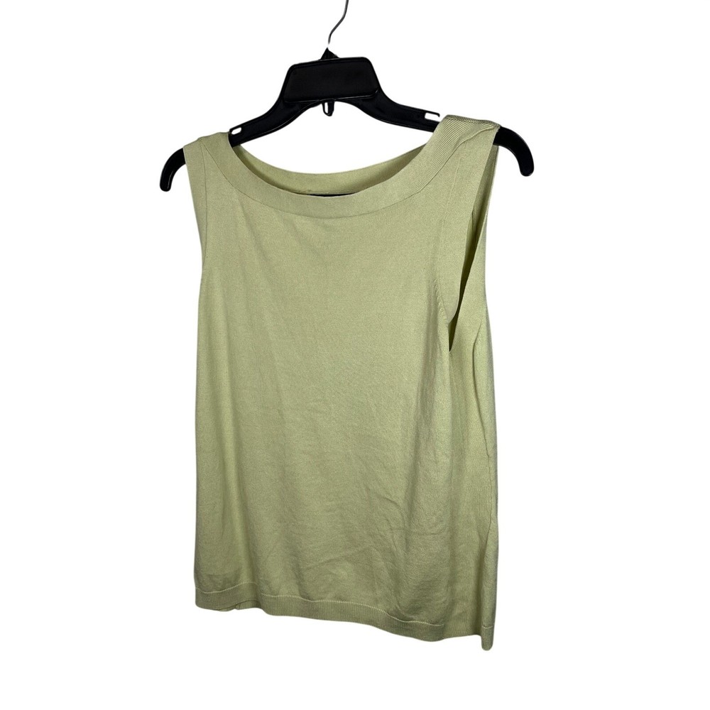 Geoffrey Beene Sport Sleeveless Silk Blend Stretch Top XL