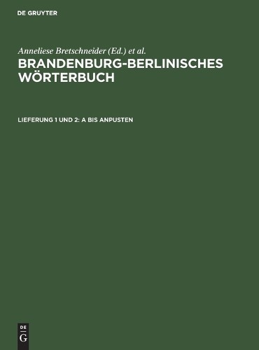 A Bis Anpusten (Hardback)