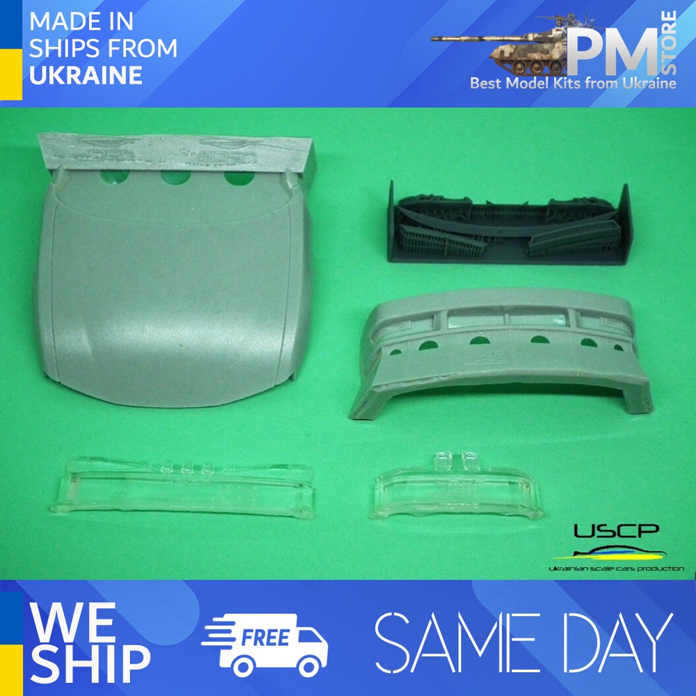 USCP 24T071 1/24 Nissan Silvia s14/240SX Front End Late Type