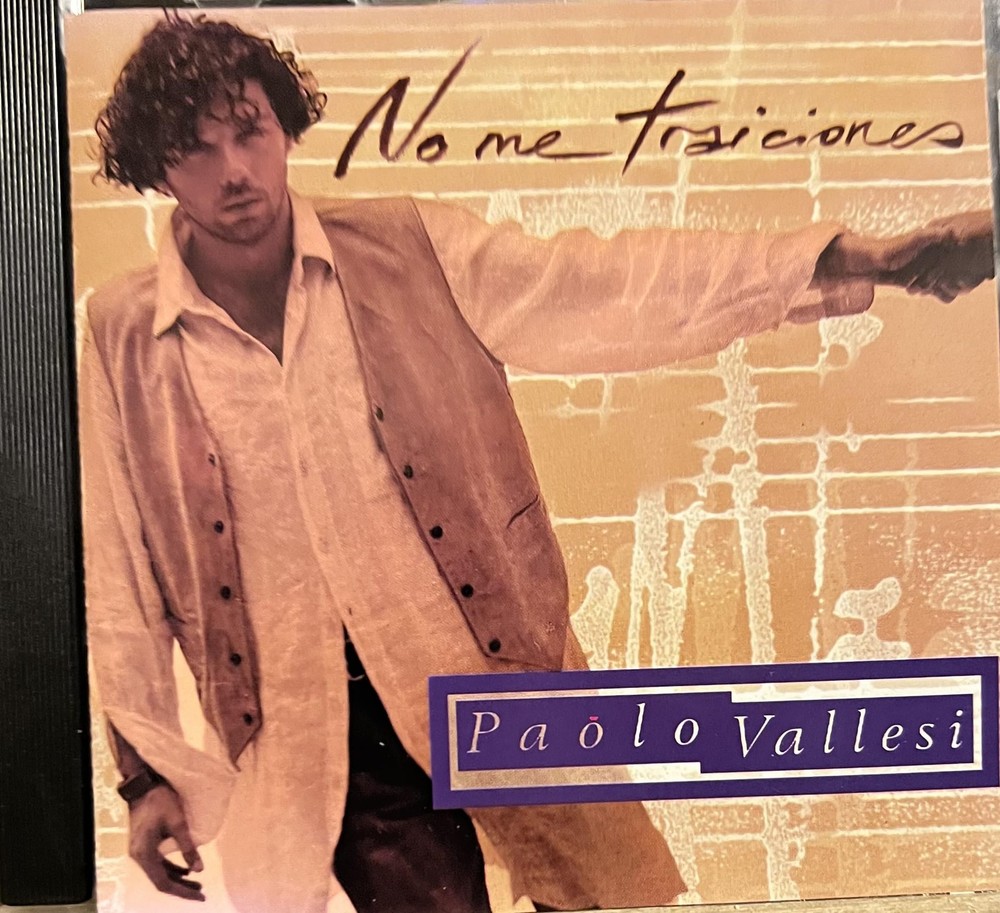 Vallesi, Paolo, No Me Traiciones, audioCD