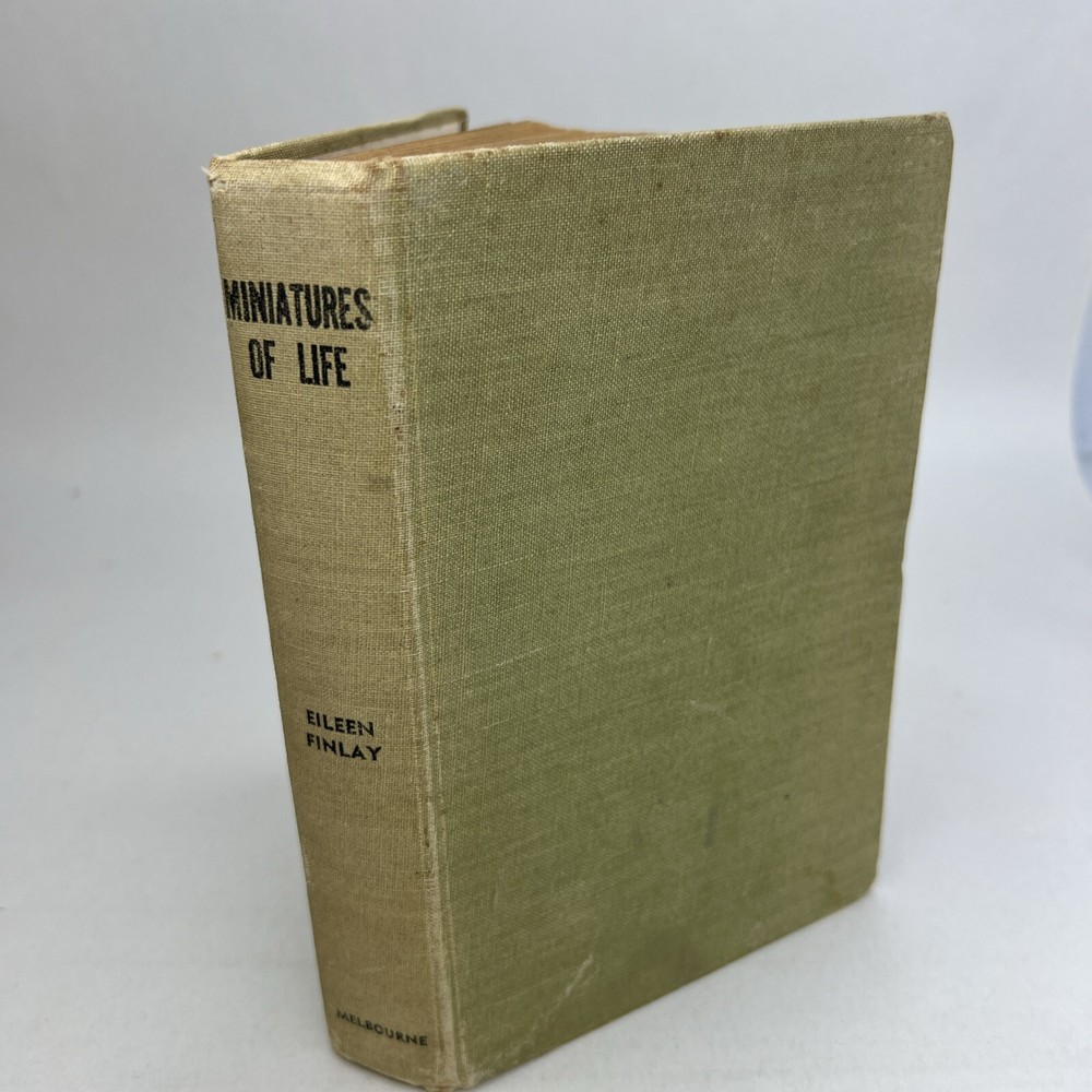 Miniatures of Life by Eileen Finlay 1946 1st ed Short Stories Australia RARE