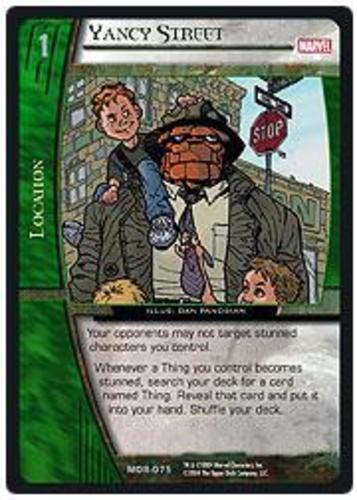 VS System: Yancy Street - Unlimited Edition [Played] VS: Marvel Origins TCG CCG