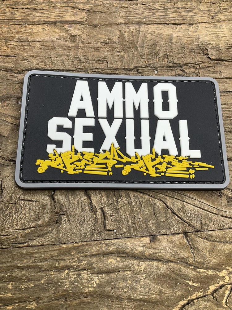 Patch PVC Tactical Morale HOOK-3D PVC Rubber Ammo Sexual
