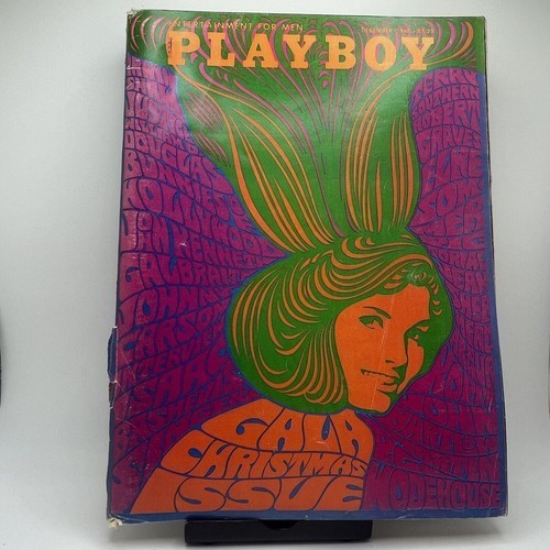 Playboy Magazine December 1967 Gala Christmas Issue Vg