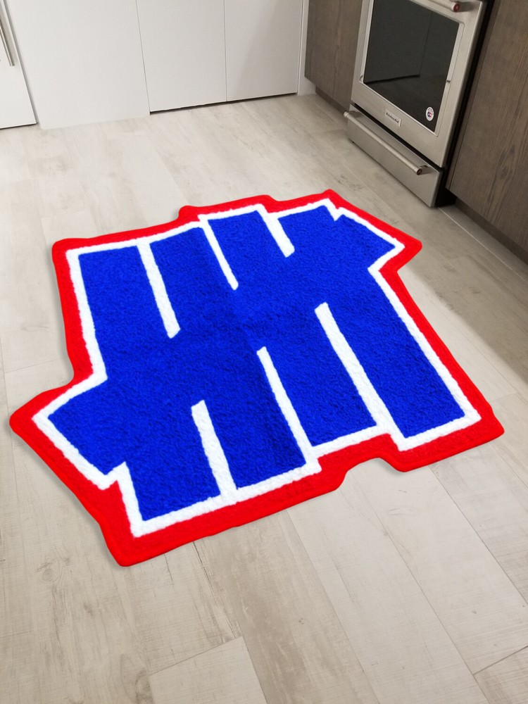 Undefeated UNDFTD 5 Strike Floor Mat Washable Area Runner Rug Living Room Carpet
