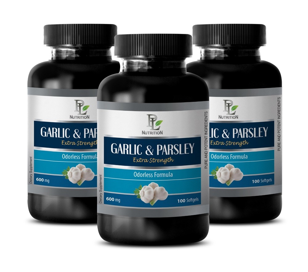 mens vitamins - GARLIC AND PARSLEY (ODORLESS) 3B - garlic guard