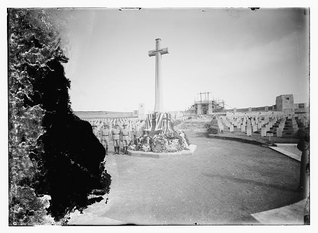 Jerusalem military cemetery,Israel,Middle East,American Colony Photo Dept,8