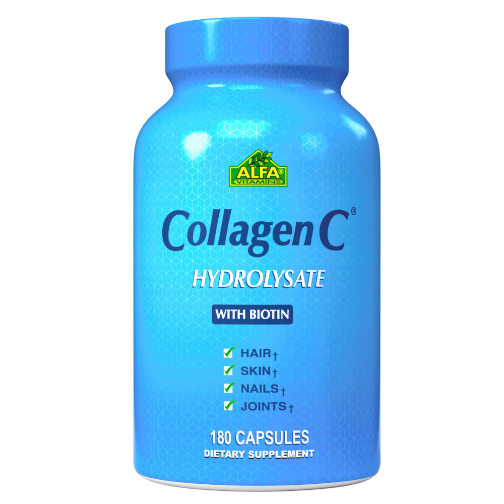 CollagenC Hydrolysate with Biotin - 180 Capsules