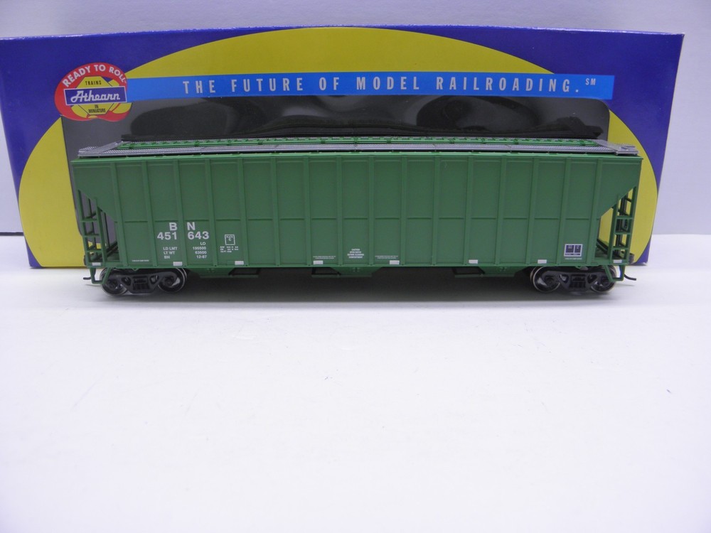 Athearn Ready To Roll 54' Fmc Covered Hopper - Bn #451643 Ho Scale