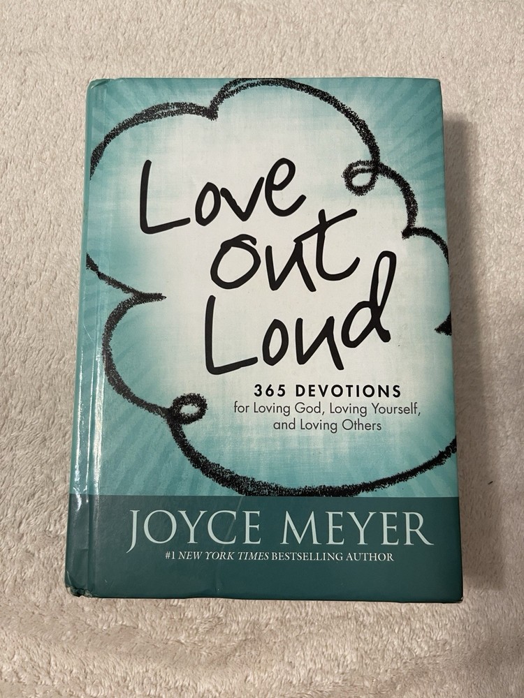 Love Out Loud Joyce Meyer Hardcover 365 Devotions Christian Devotional