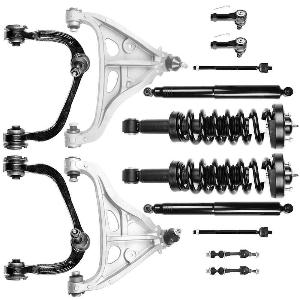 Ford F150 Mark LT RWD Suspension Kit - Struts Shocks Control Arms Tie Rod Sway Bar