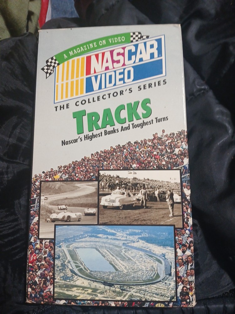 1994 NASCAR Collectors Series Tracks Cabin Fever VHS Tape
