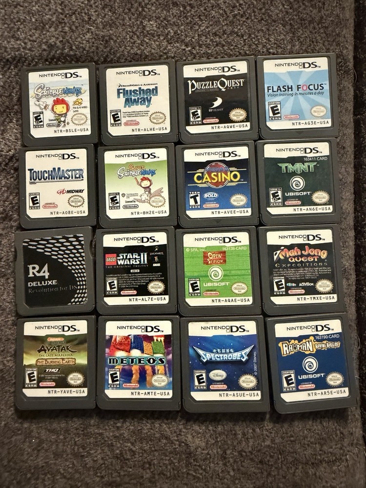 Nintendo DS Games Lot Of 16