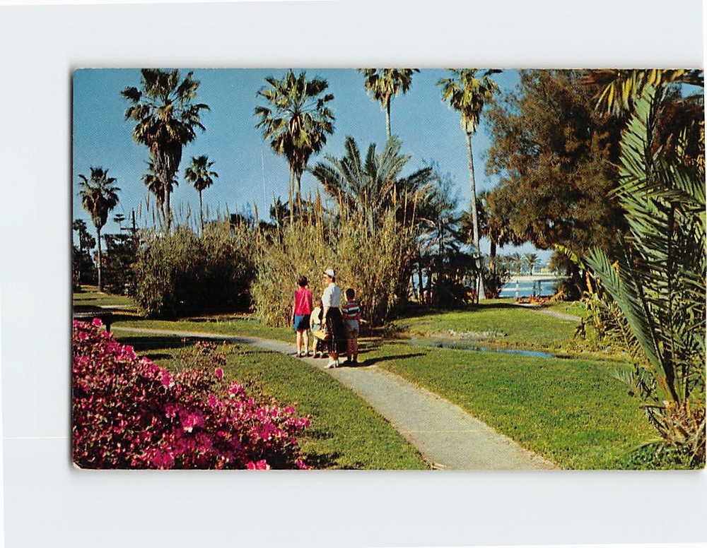Postcard Beautiful Riverfront Park Daytona Beach Florida USA