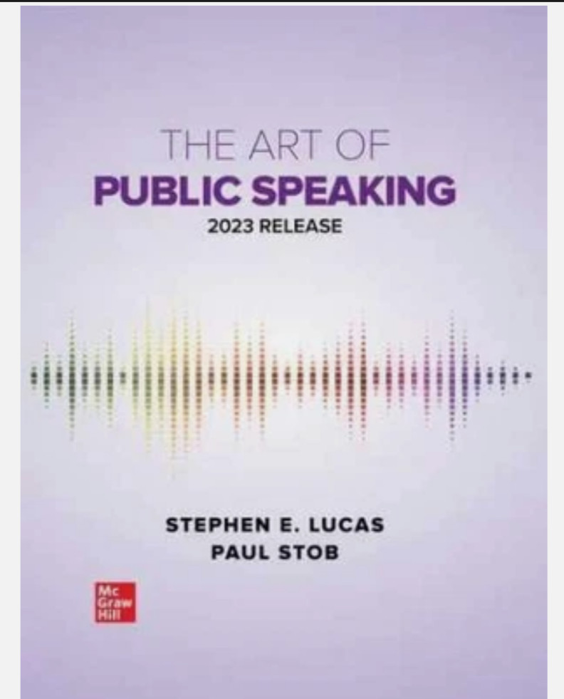 Loose Leaf for the Art of Public - Loose Leaf, by Lucas Stephen E. - Very Good