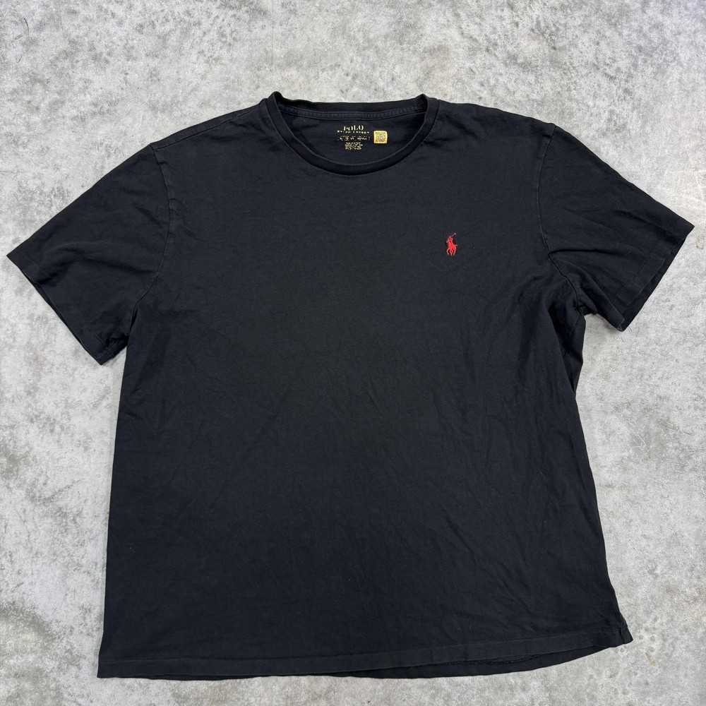 Ralph Lauren Polo Shirt Mens XL Classic Red Pony Tee T-Shirt Casual Extra Large