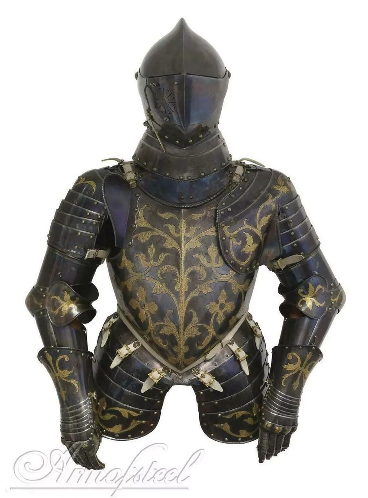 X-MAS Medieval Half Body Armour Anton Peffenhauser's Competition Armor Suit