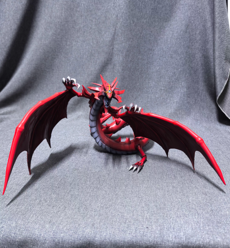 YU-GI-OH! Lord of Searing Flame Uria Figure Resin Statue Model Collect 7''/18cm