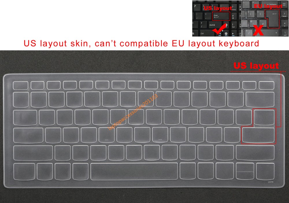 Keyboard Skin Cover For lenovo V14-ADA V14-ARE V14-IGL V14-IIL V14-IKB V14-IWL
