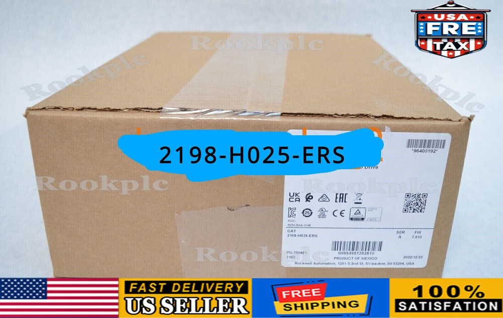 Brand New ALLEN BRADLEY 2198-H025-ERS Ser A Servo Drive FREE SHIP AB 2198H025ERS