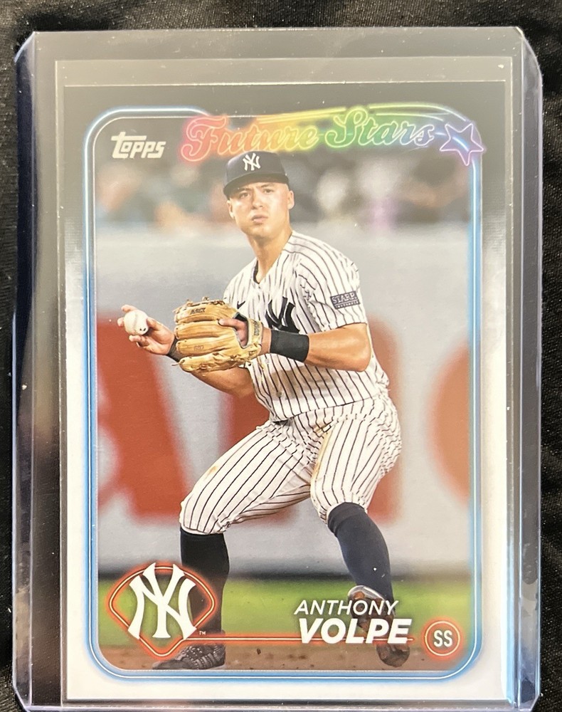 2024 Topps Series 1 Future Stars Anthony Volpe Rookie Card