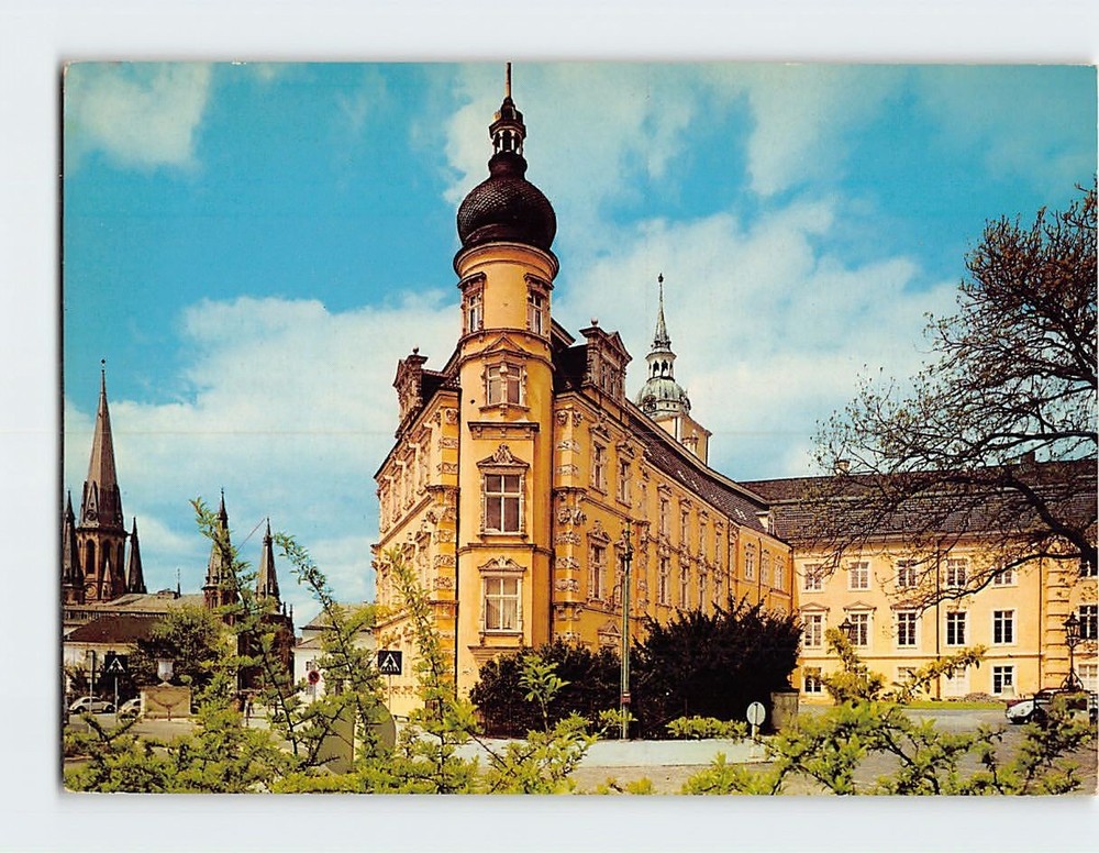 Postcard Schloß und Lambertikirche Oldenburg Germany