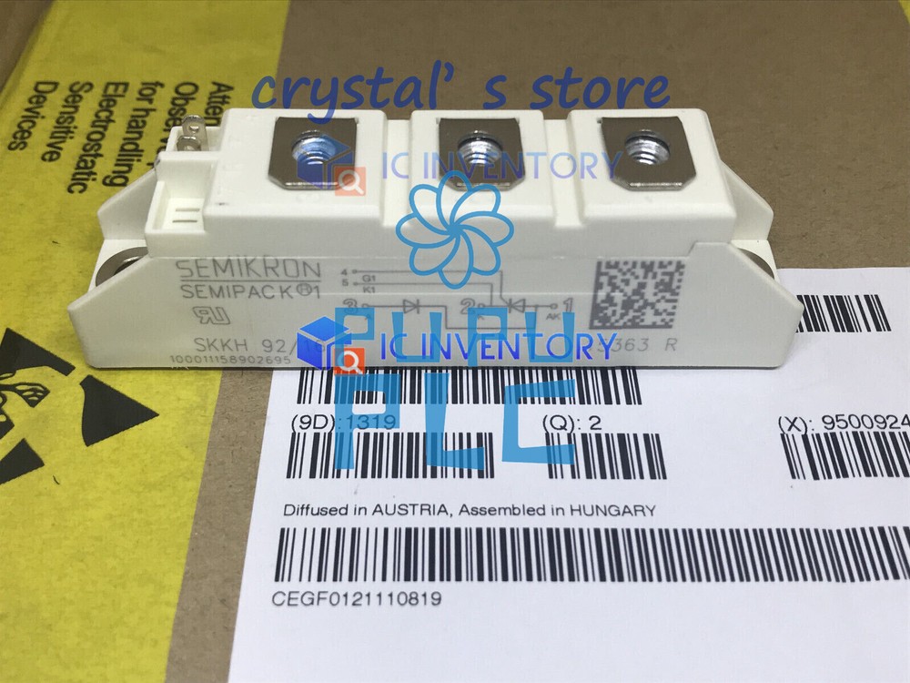 1PCS SEMIKRON SKKH92/16E SKKH92-16E Module New Best Service Quality Guarantee