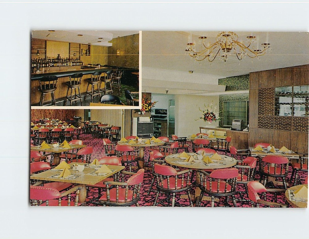 Postcard Kismet Lounge Eddys Caravan Restaurant Saint St. Augustine Florida USA