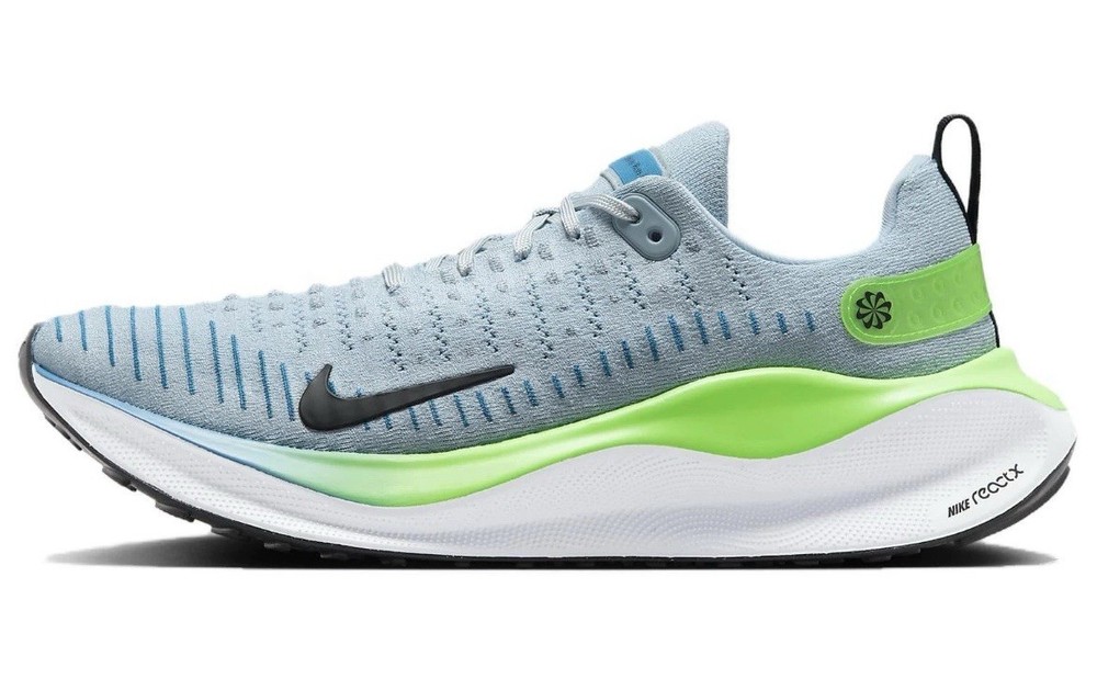 9.5 Nike Reactx Infinity Run 4 Light Armory Blue Green DR2665-402