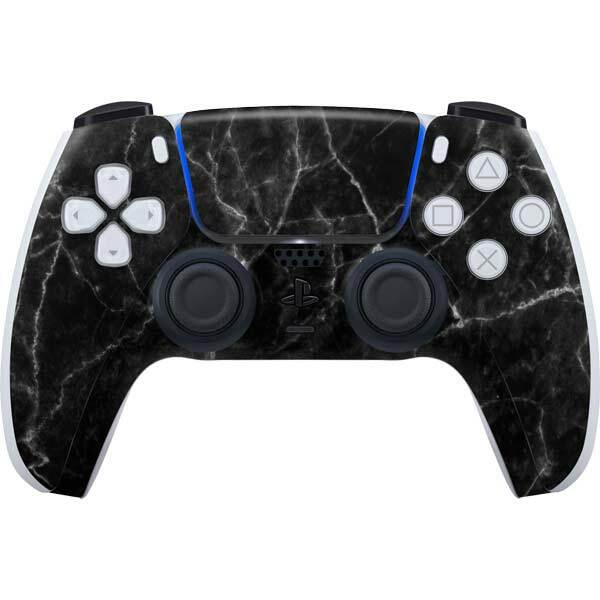 Marble PS5 Controller Skin - Black Marble