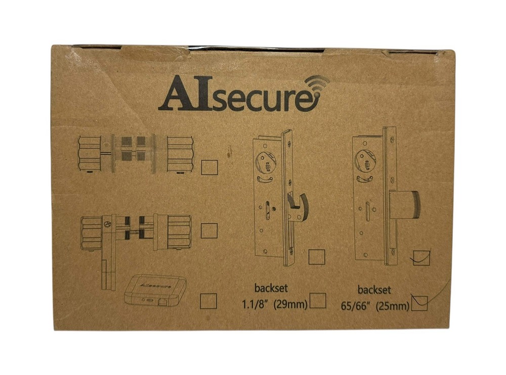 Alsecure Storefront Door Lock Commerical Mortise Lock Swing Deadbolt & Solid