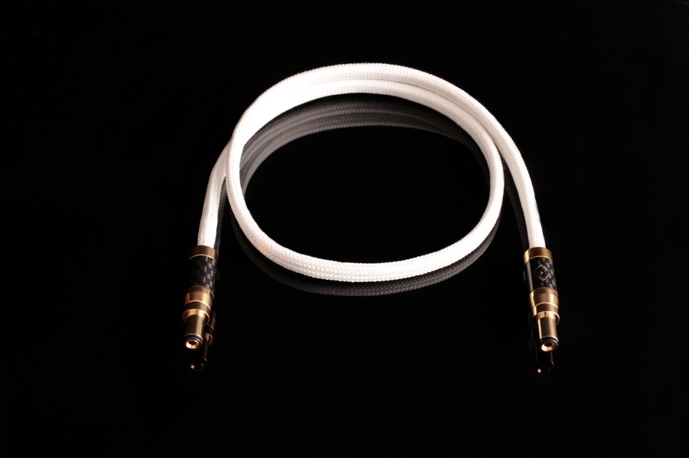 Silent Angel Bastei DC 5V Cable 5.5x2.1mm Audiophile Power Cable 50cm White