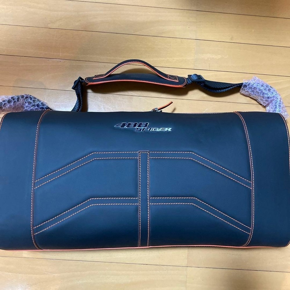 Ferrari 488 spider Novelty Limited Shoulder Bag Leather Black
