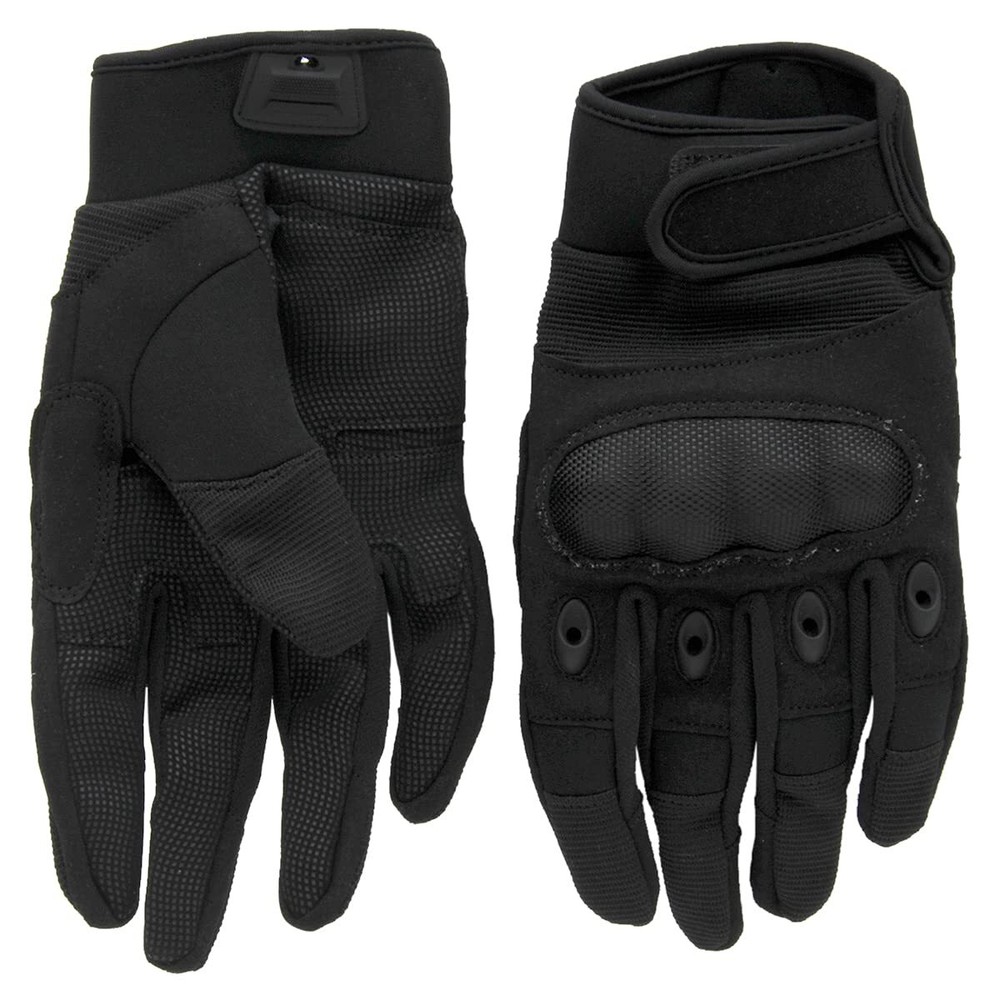 BHG633L Black Outdoor Pathfinder Gloves with Leather - Large