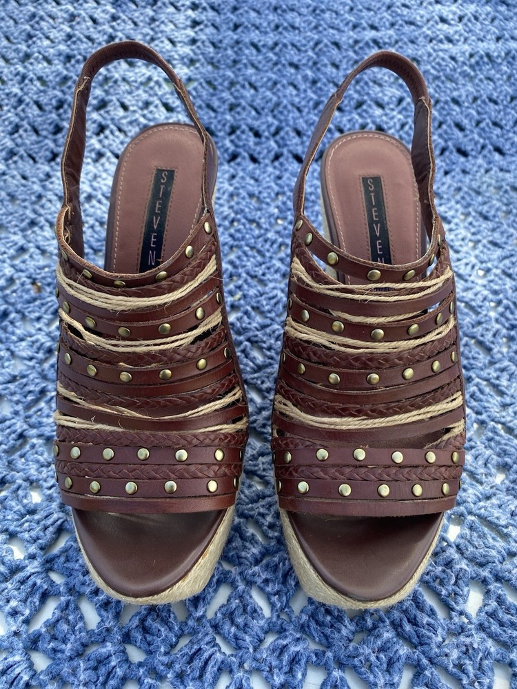 steve madden wedge sandals 8.5