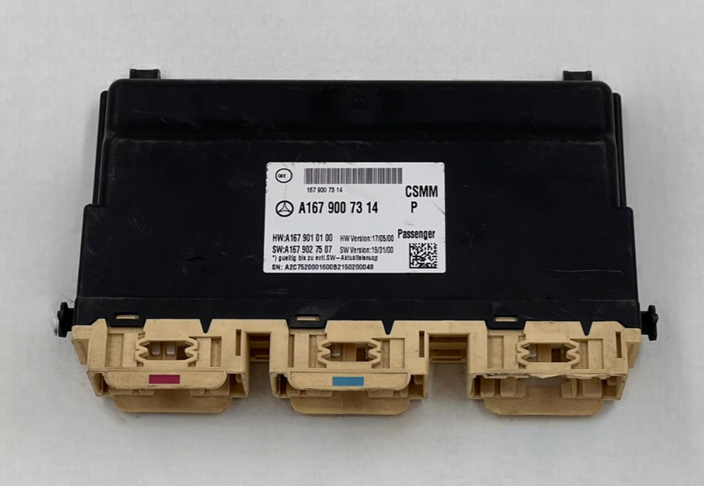 Mercedes Benz  W167 GLE Class Front Right Seat Control Module A1679007314