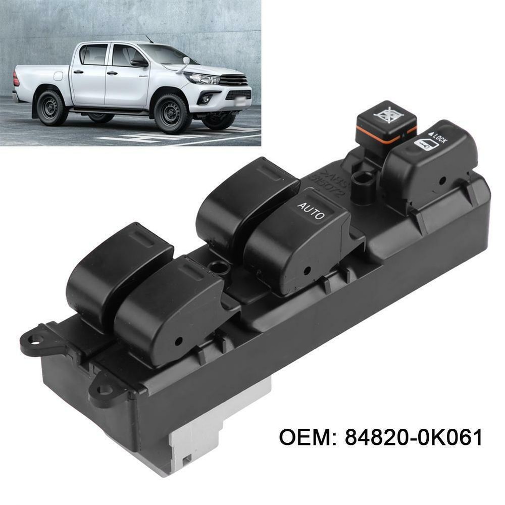 NEW Power Window Master Control Switch 84820-0K061 Fit For Toyota Hilux Fortuner