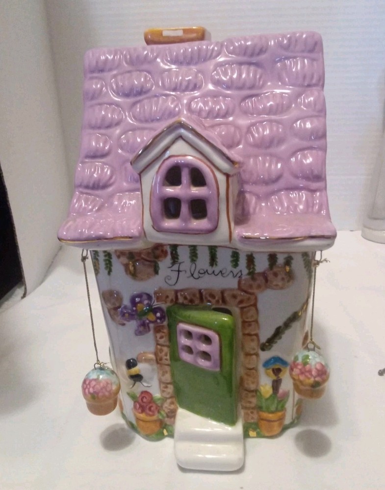 Blue Sky Clayworks Candle Flower House