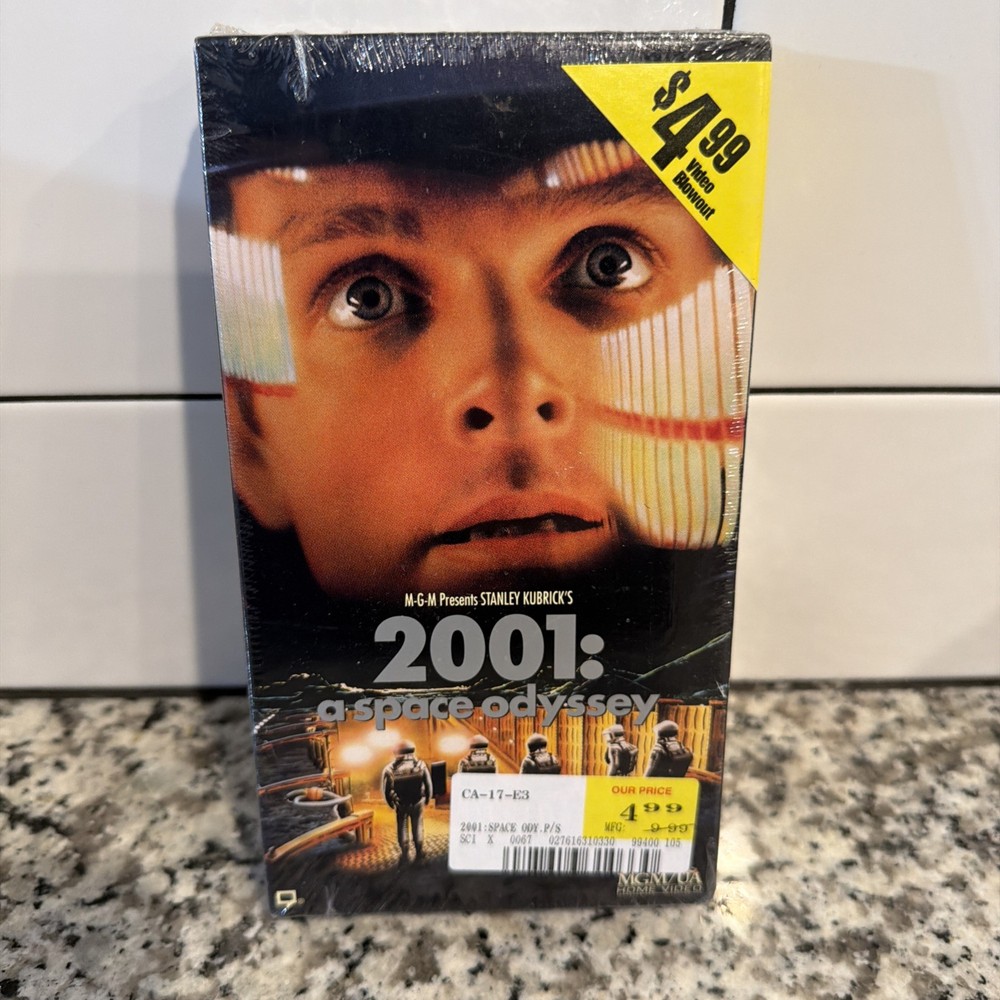 2001: A Space Odyssey VHS | Brand New Sealed | Stanley Kubrick 1994 MGM