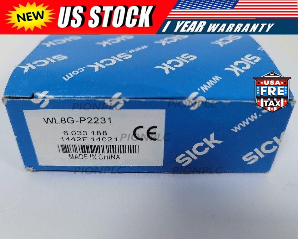 SICK WL8G-P2231 Photoelectric Sensor One New WL8GP2231
