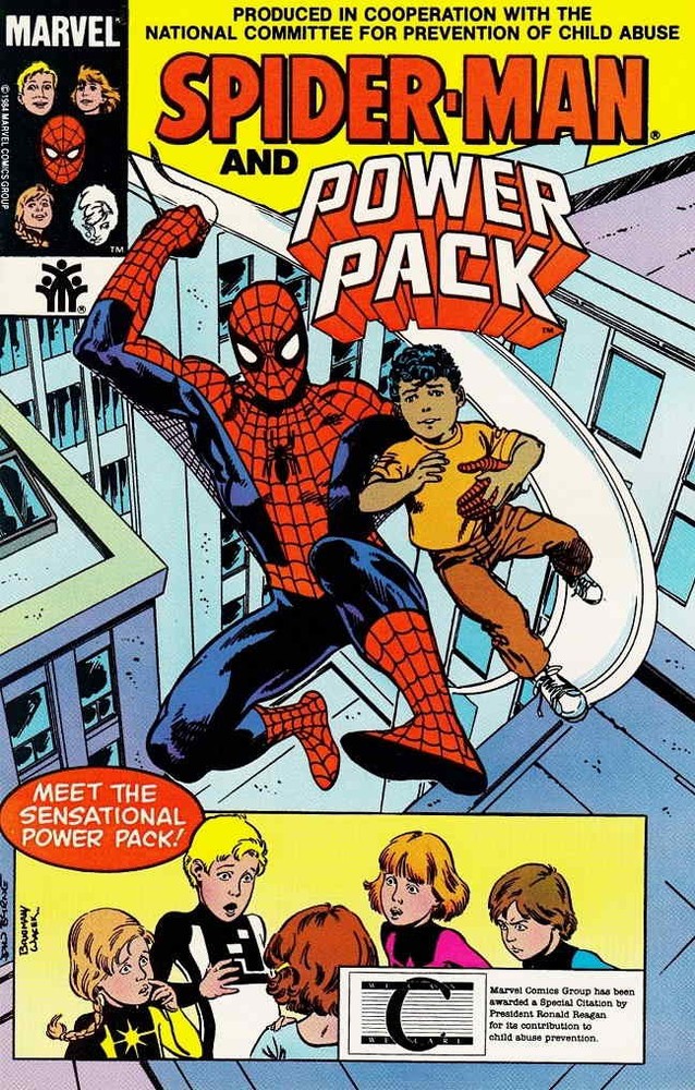 Spider-Man, Power Pack #1B VF/NM; Marvel | We Care - we combine shipping
