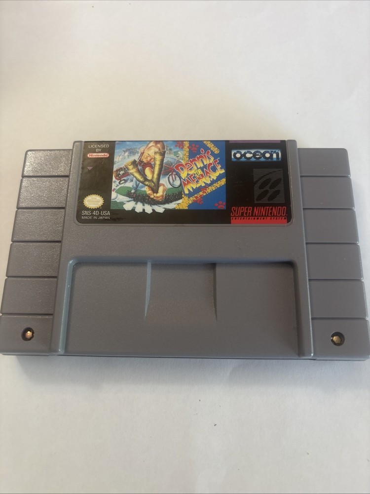 Dennis The Menace (Super Nintendo Entertainment System, 1993)