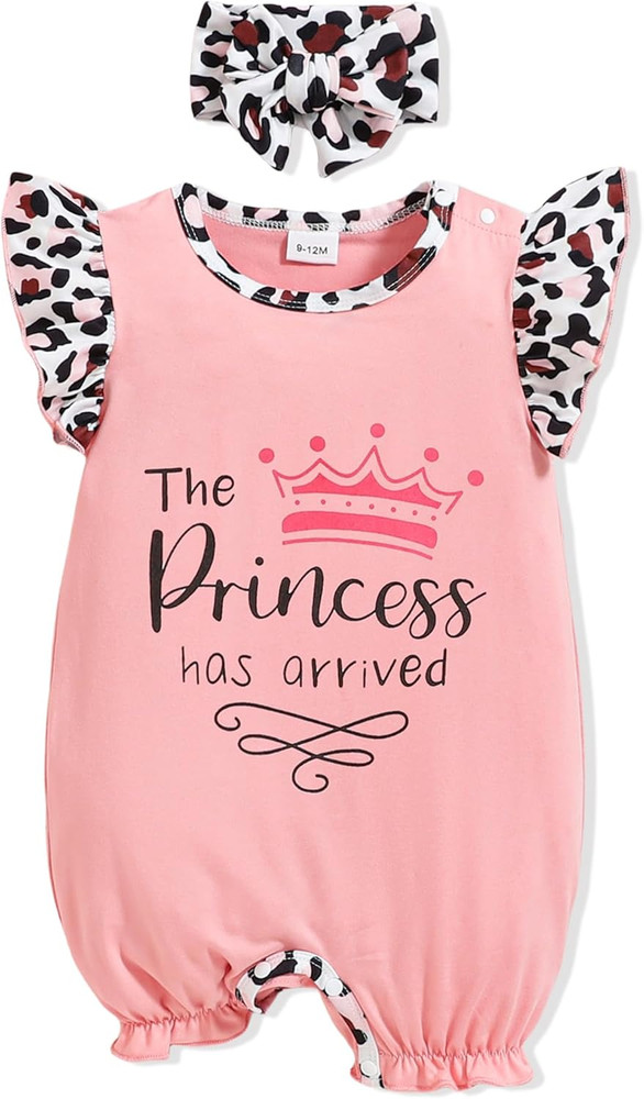 Newborn Baby Girl Clothes Infant Floral Print One-Piece Romper+Jumpsuit+Bodysuit