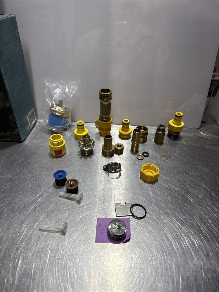 Bulk Propane & Gas Fittings Couplers Assortment Check Photos