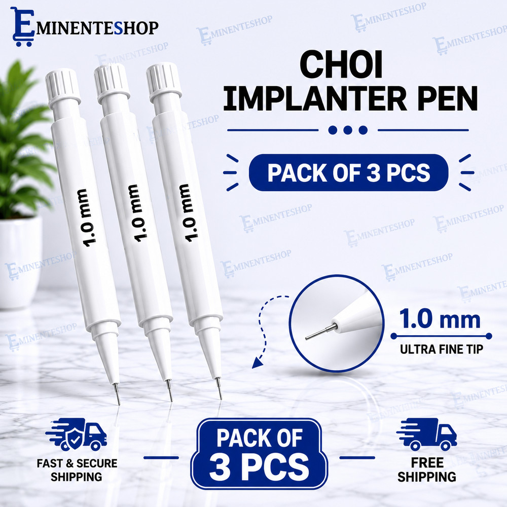 Hair Transplant Choi Implanter Pen Size 1.0 MM Best Quality Material Pack OF 3