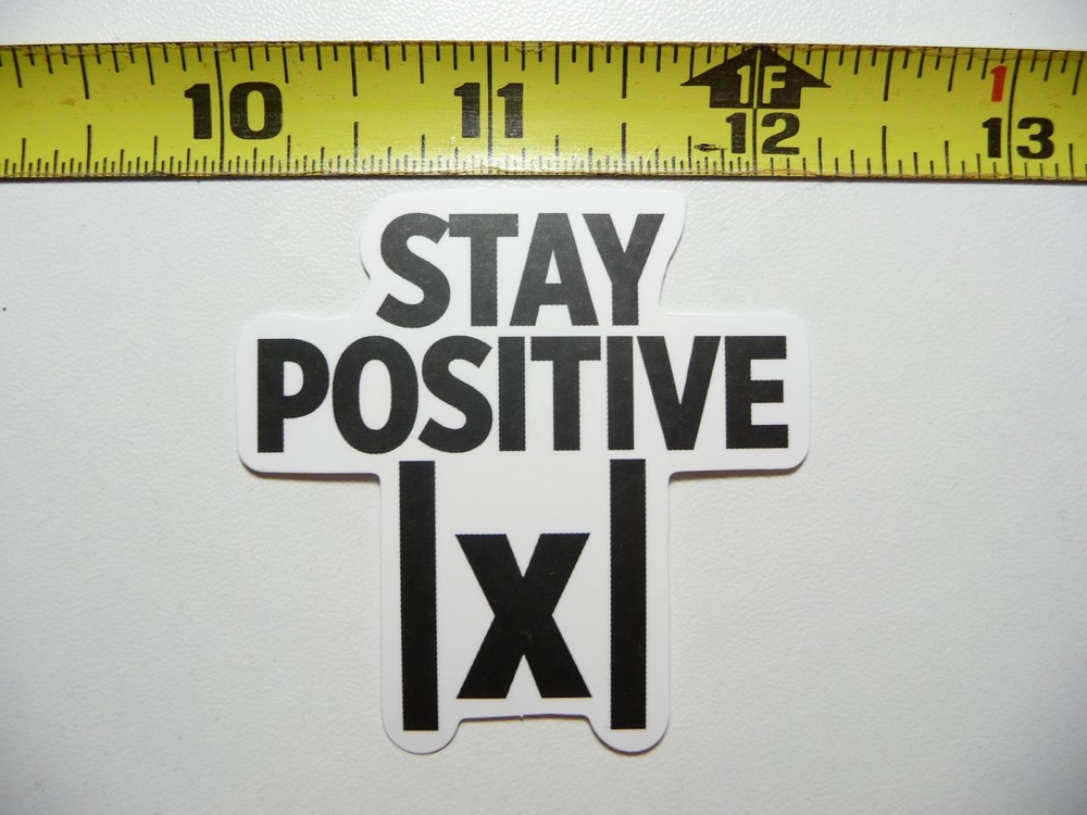 STAY POSITIVE FORMULA MATH STICKER DECAL MATHEMATICS SCHOOL CLASS TEACHER