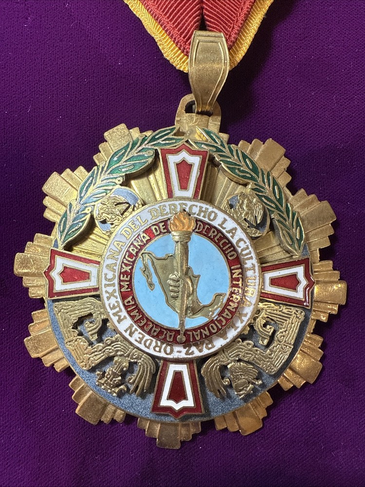 MEXICO  Order Mexican Academy of International LAW Instituted 1972-image